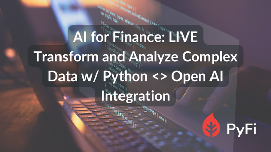 AI For Finance: Live Demo